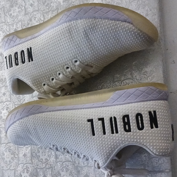 No bull CrossFit cross fit Sz 7 white sneakers nobull - Picture 3 of 9